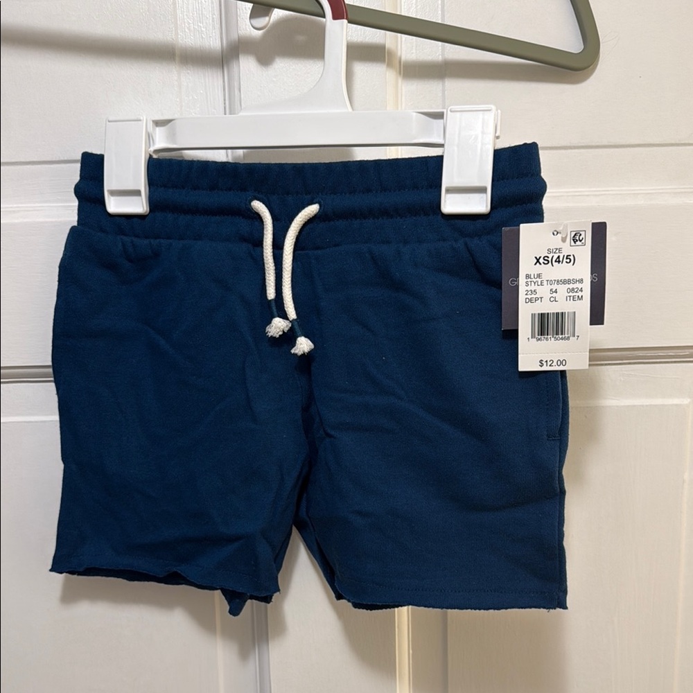 Blue  Kids Shorts